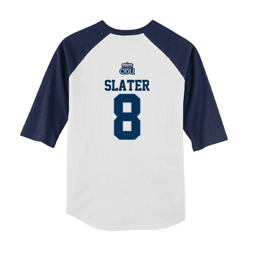 Old Dominion - NCAA Baseball : Jack Slater - USA Raglan Youth Raglan T-Shirt-1