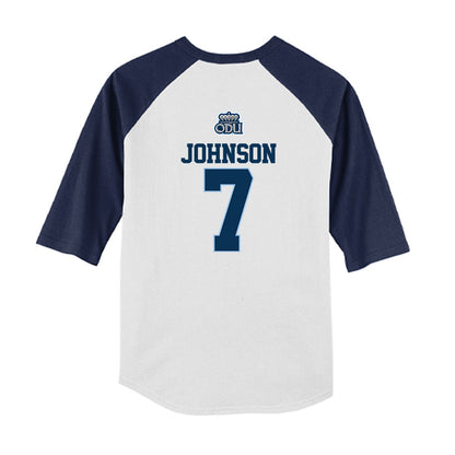 Old Dominion - NCAA Baseball : Will Johnson - USA Raglan Youth Raglan T-Shirt-1