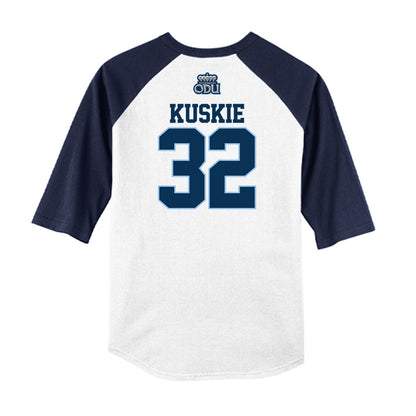 Old Dominion - NCAA Baseball : Darin Kuskie - USA Raglan Raglan Shirt-1