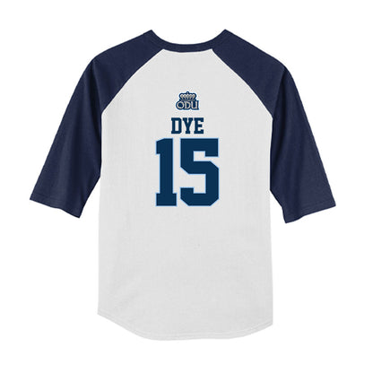 Old Dominion - NCAA Baseball : Macaddin Dye - USA Raglan Youth Raglan T-Shirt-1