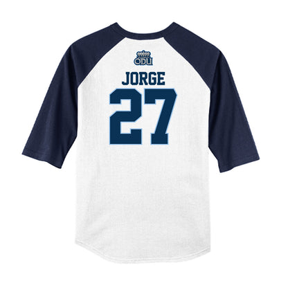 Old Dominion - NCAA Baseball : Kainen Jorge - USA Raglan Raglan Shirt-1