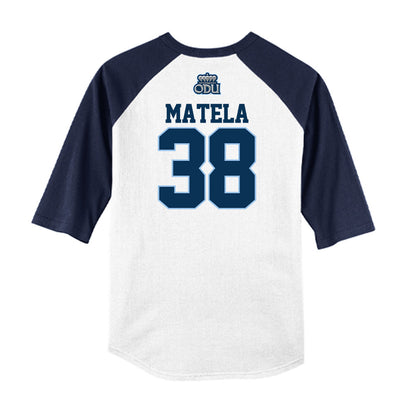 Old Dominion - NCAA Baseball : Bailey Matela - USA Raglan Raglan Shirt-1