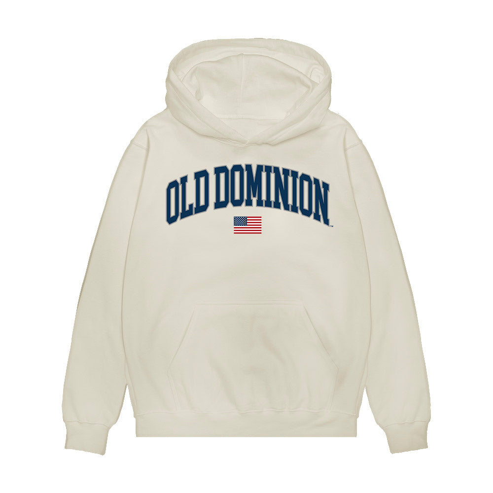 Old Dominion - NCAA Baseball : Cole McKenna - USA Raglan Premium Hooded Sweatshirt-0