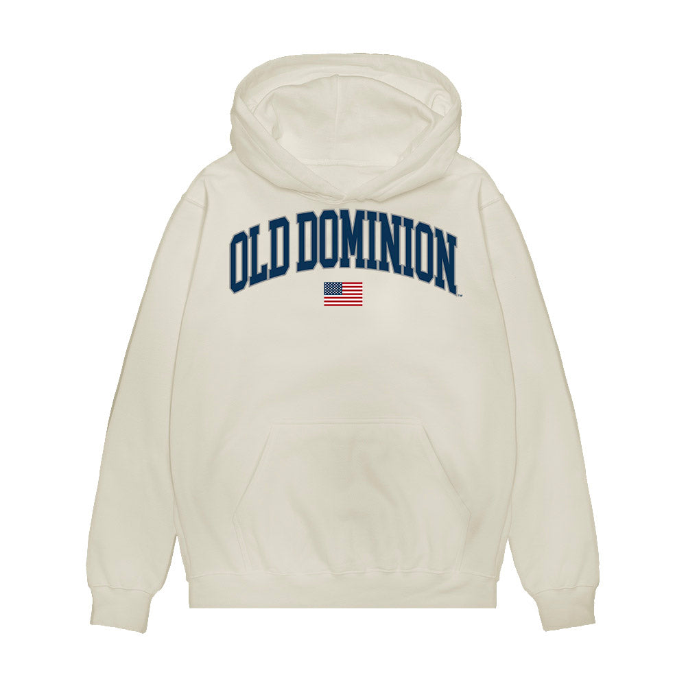 Old Dominion - NCAA Baseball : Jay Cassady - USA Raglan Premium Hooded Sweatshirt-0