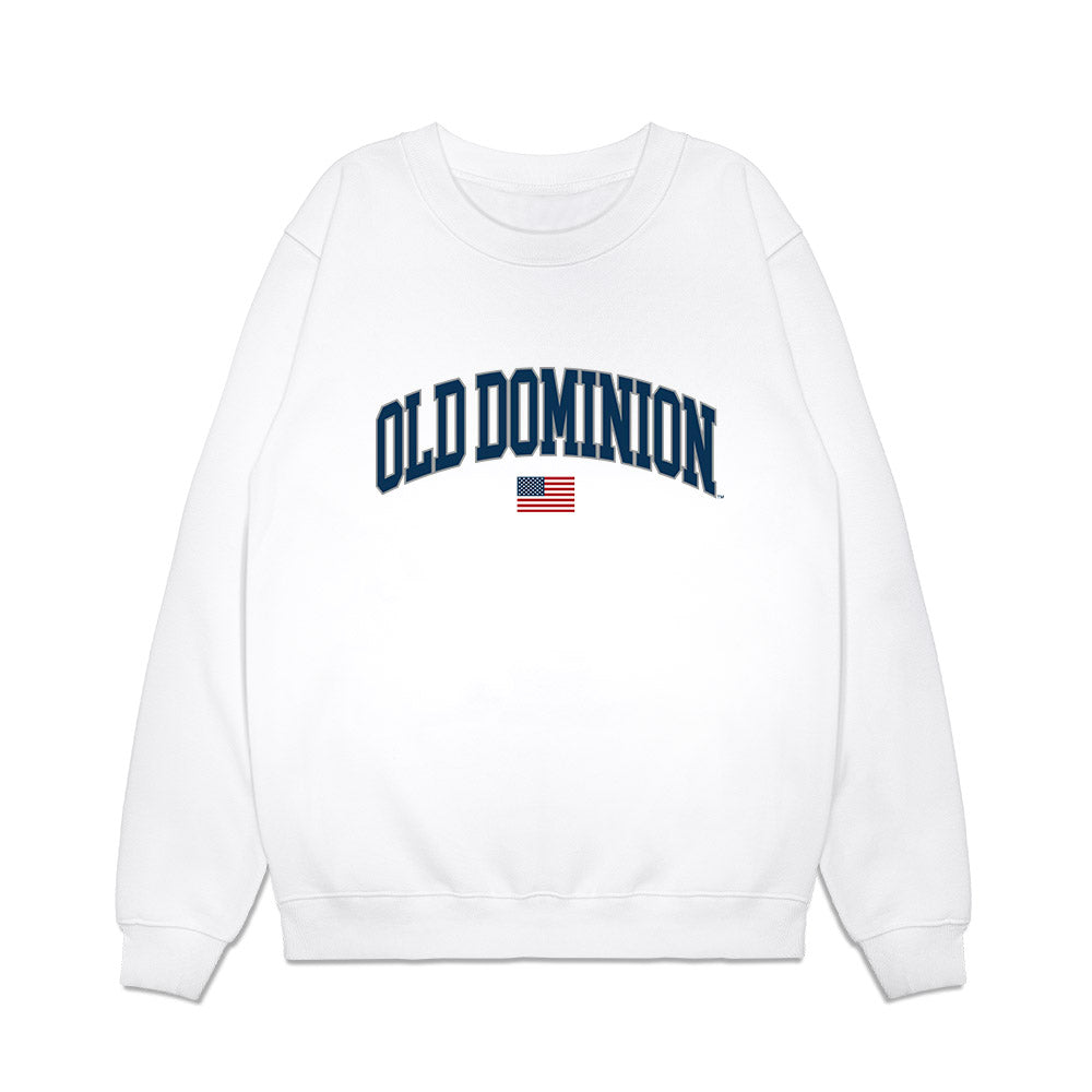Old Dominion - NCAA Baseball : Tahraun Hammond - USA Raglan Premium Crewneck Sweatshirt-0