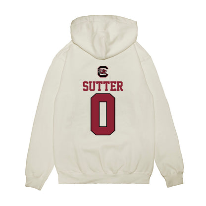 South Carolina - NCAA Baseball : Logan Sutter - USA Premium Hooded Sweatshirt-1