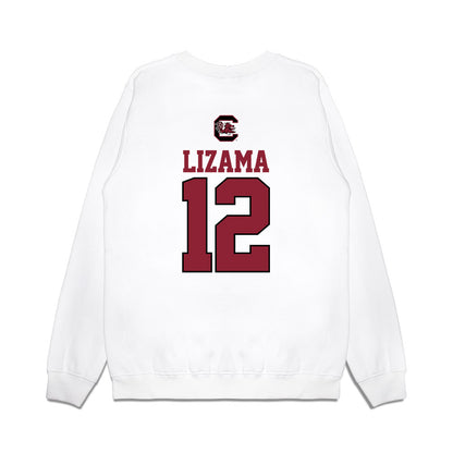 South Carolina - NCAA Baseball : Ethan Lizama - USA Premium Crewneck Sweatshirt-1