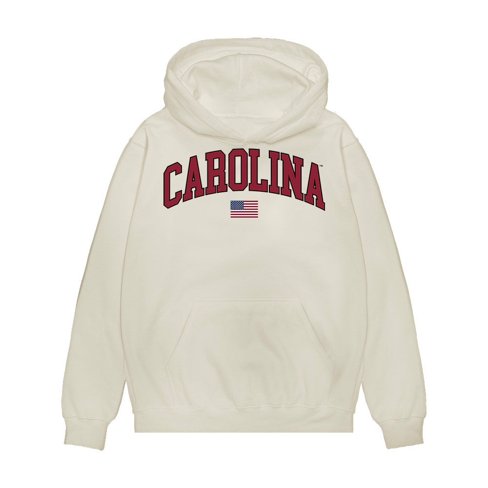 South Carolina - NCAA Baseball : Will Craddock - USA Premium Hooded Sweatshirt-0