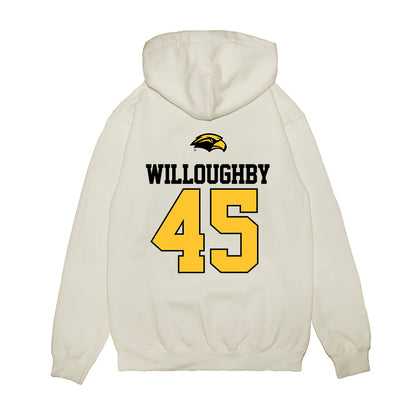 Southern Miss - NCAA Baseball : Brooks Willoughby - USA Premium Hooded Sweatshirt-1