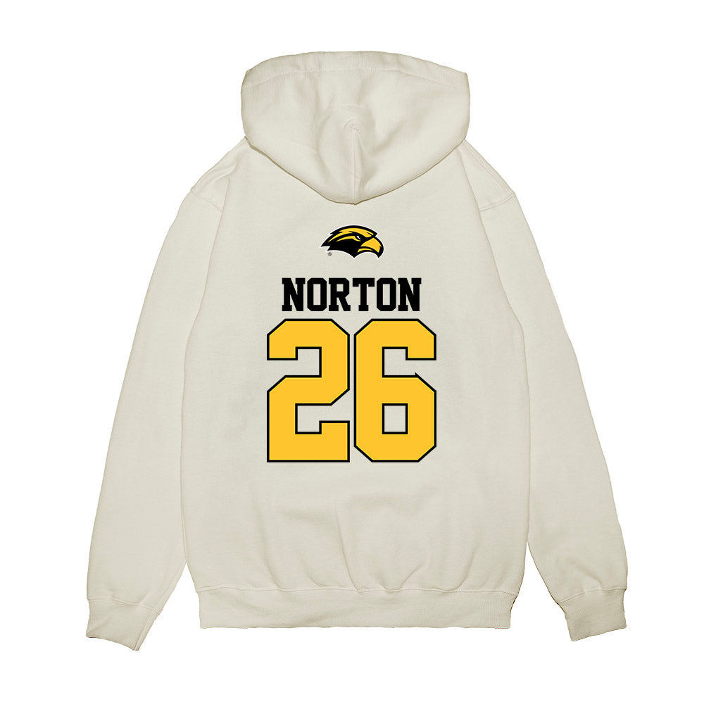 Southern Miss - NCAA Baseball : Jace Norton - USA Premium Hooded Sweatshirt-1