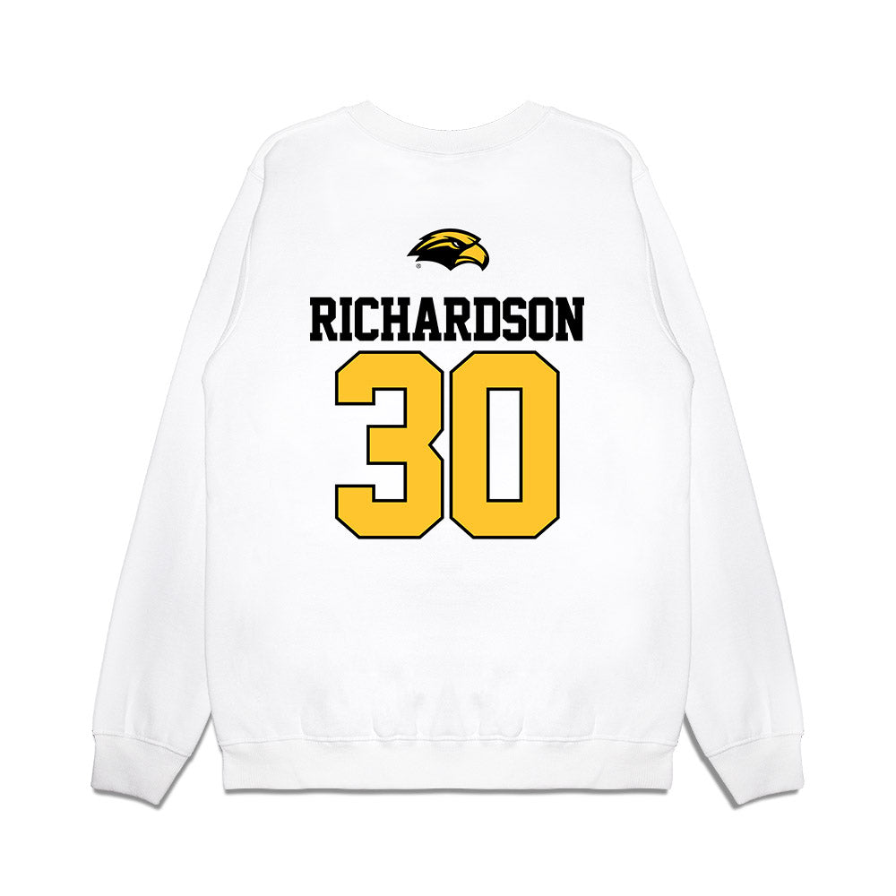 Southern Miss - NCAA Baseball : Cole Richardson - USA Premium Crewneck Sweatshirt-1