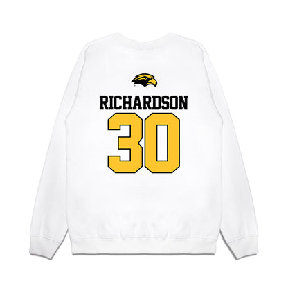 Southern Miss - NCAA Baseball : Cole Richardson - USA Premium Crewneck Sweatshirt-1