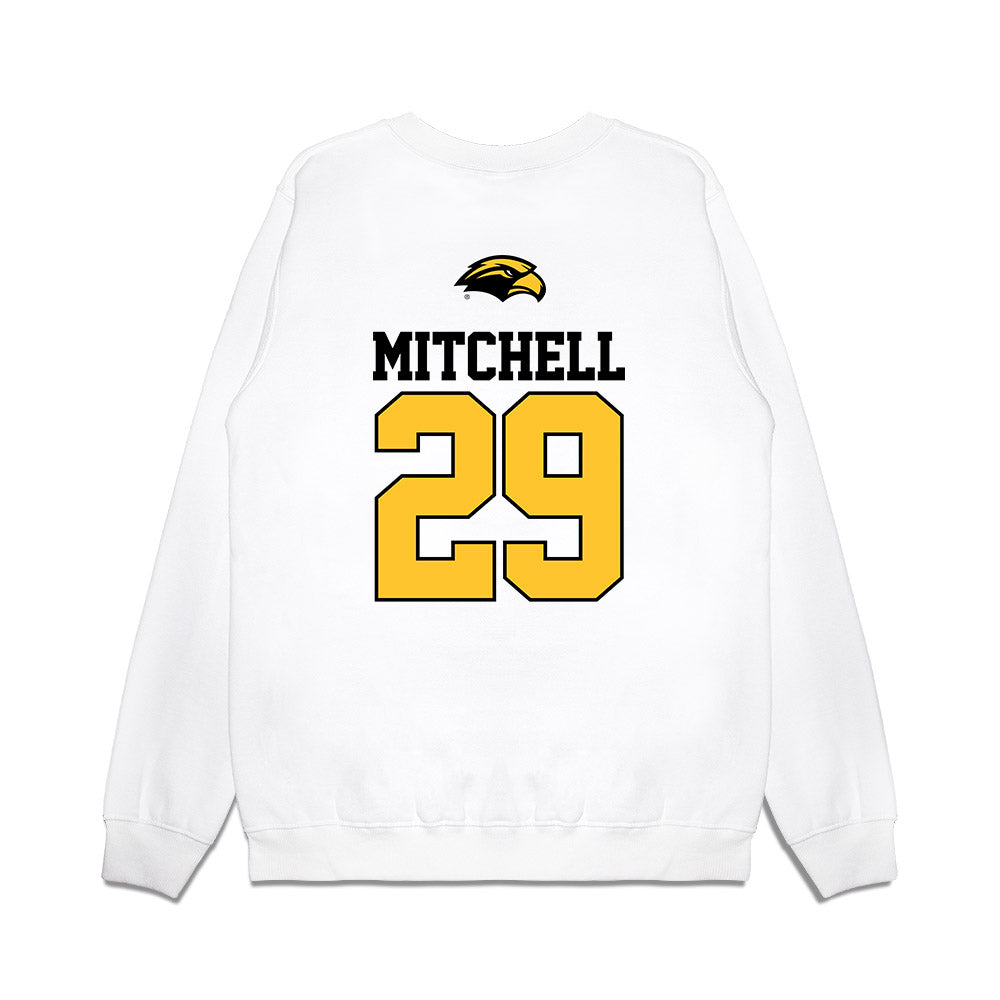 Southern Miss - NCAA Baseball : Samuel Mitchell - USA Premium Crewneck Sweatshirt-1