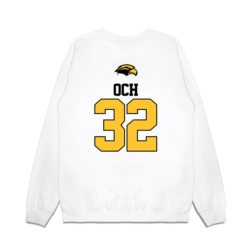Southern Miss - NCAA Baseball : Josh Och - USA Premium Crewneck Sweatshirt-1
