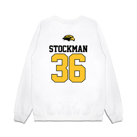 Southern Miss - NCAA Baseball : Tucker Stockman - USA Premium Crewneck Sweatshirt-0