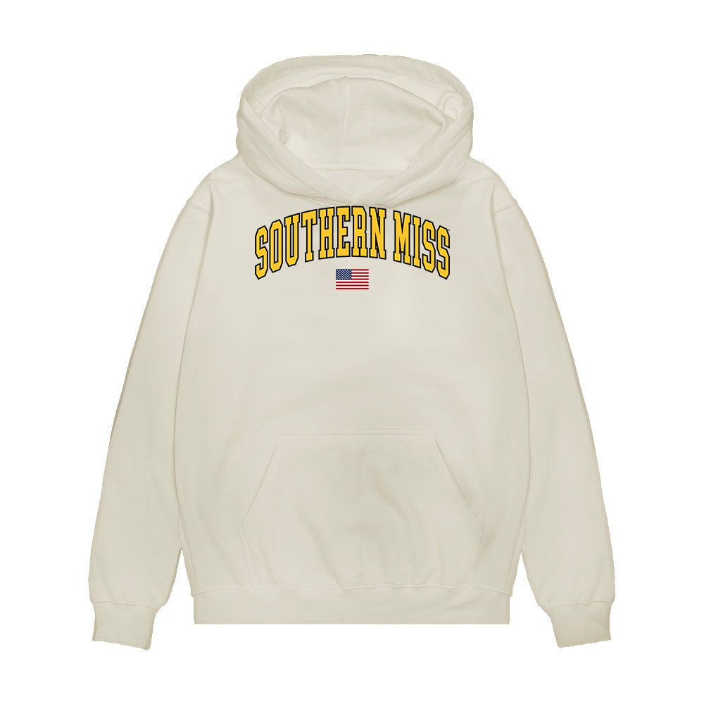 Southern Miss - NCAA Baseball : Josh Och - USA Premium Hooded Sweatshirt-0