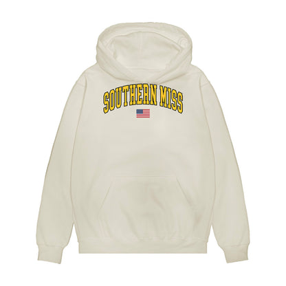 Southern Miss - NCAA Baseball : McCarty English - USA Premium Hooded Sweatshirt-0