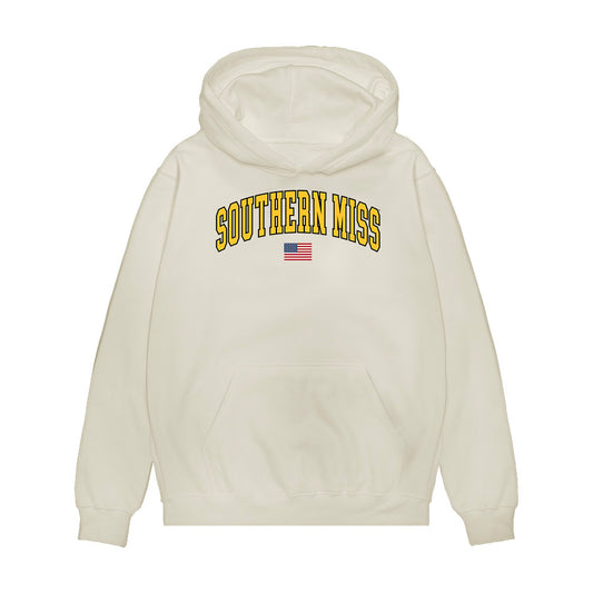 Southern Miss - NCAA Baseball : Ben Higdon - USA Premium Hooded Sweatshirt-0
