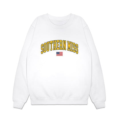 Southern Miss - NCAA Baseball : Cole Richardson - USA Premium Crewneck Sweatshirt-0