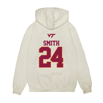 Virginia Tech - NCAA Baseball : Peyton Smith - USA Premium Hooded Sweatshirt-1