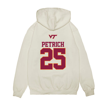 Virginia Tech - NCAA Baseball : Owen Petrich - USA Premium Hooded Sweatshirt-1