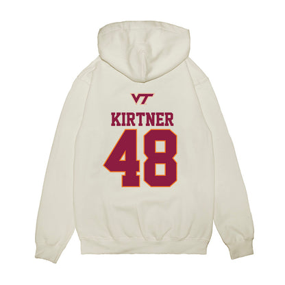 Virginia Tech - NCAA Baseball : Brady Kirtner - USA Premium Hooded Sweatshirt-1