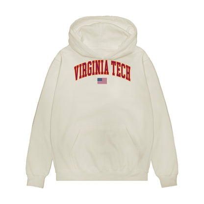 Virginia Tech - NCAA Baseball : Cameron Pittman - USA Premium Hooded Sweatshirt-0