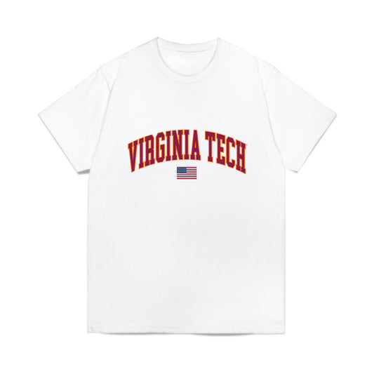 Virginia Tech - NCAA Baseball : Jared Davis - USA Comfort Colors T-Shirt-0