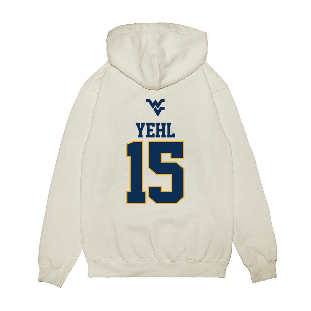West Virginia - NCAA Baseball : Maxx Yehl - USA Raglan Premium Hooded Sweatshirt-1