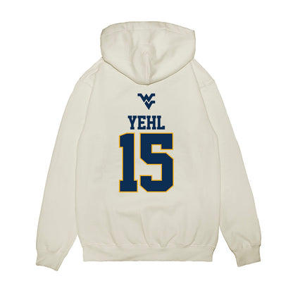 West Virginia - NCAA Baseball : Maxx Yehl - USA Raglan Premium Hooded Sweatshirt-1
