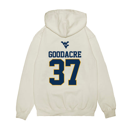 West Virginia - NCAA Baseball : Ben Goodacre - USA Raglan Premium Hooded Sweatshirt-1