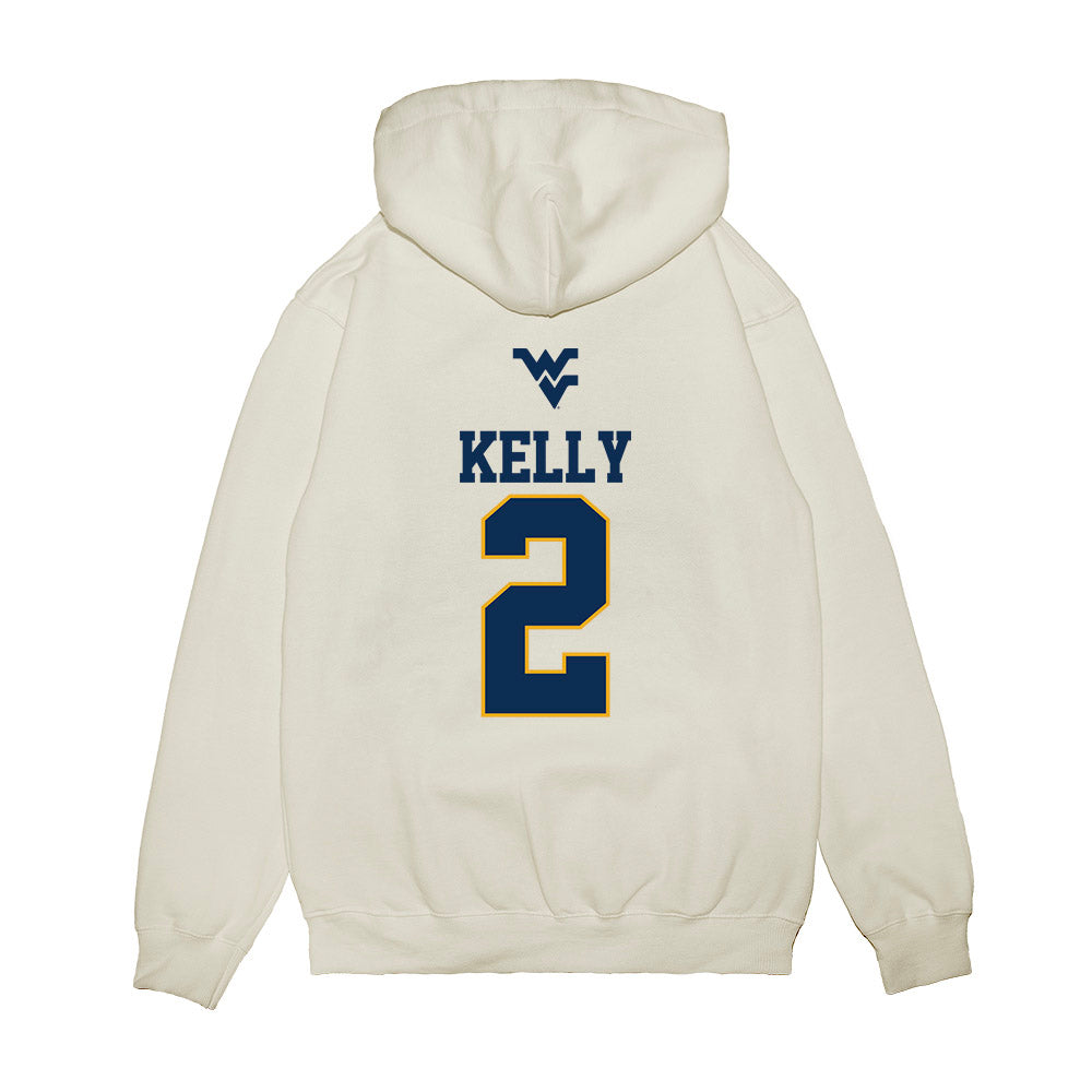 West Virginia - NCAA Baseball : Gavin Kelly - USA Raglan Premium Hooded Sweatshirt-1