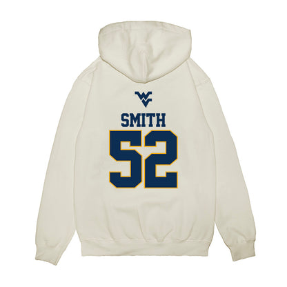 West Virginia - NCAA Baseball : Weston Smith - USA Raglan Premium Hooded Sweatshirt-1