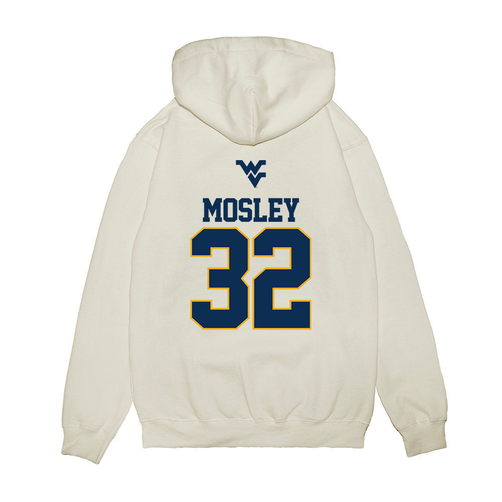 West Virginia - NCAA Baseball : Wyatt Mosley - USA Raglan Premium Hooded Sweatshirt-1