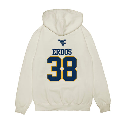 West Virginia - NCAA Baseball : Creed Erdos - USA Raglan Premium Hooded Sweatshirt-1