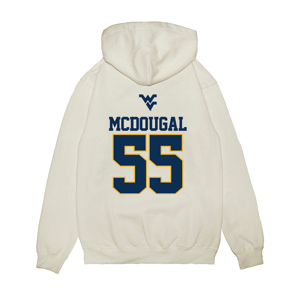 West Virginia - NCAA Baseball : Ben McDougal - USA Raglan Premium Hooded Sweatshirt-1