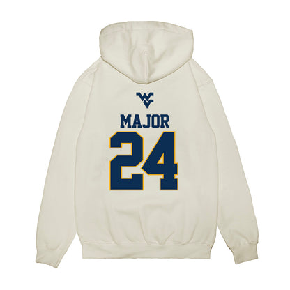 West Virginia - NCAA Baseball : Aidan Major - USA Raglan Premium Hooded Sweatshirt-1