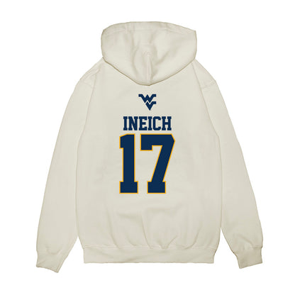 West Virginia - NCAA Baseball : Matt Ineich - USA Raglan Premium Hooded Sweatshirt-1