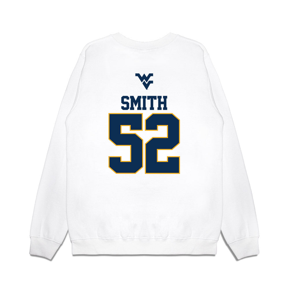 West Virginia - NCAA Baseball : Weston Smith - USA Raglan Premium Crewneck Sweatshirt-1