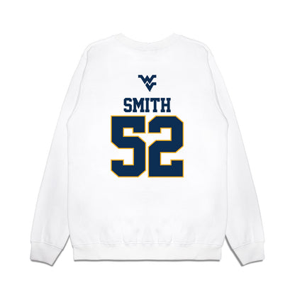 West Virginia - NCAA Baseball : Weston Smith - USA Raglan Premium Crewneck Sweatshirt-1