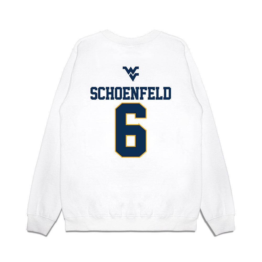 West Virginia - NCAA Baseball : Paul Schoenfeld - USA Raglan Premium Crewneck Sweatshirt-1