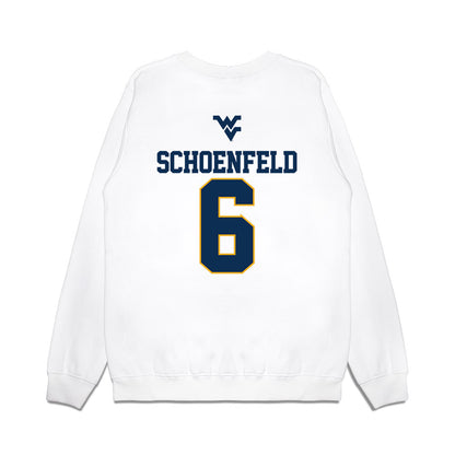 West Virginia - NCAA Baseball : Paul Schoenfeld - USA Raglan Premium Crewneck Sweatshirt-1