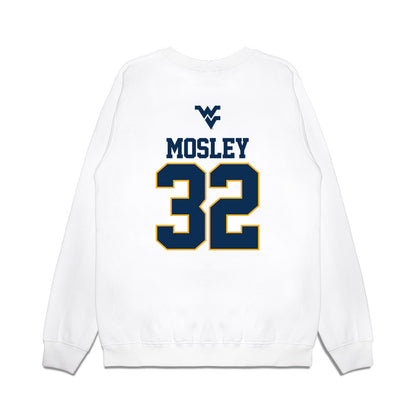 West Virginia - NCAA Baseball : Wyatt Mosley - USA Raglan Premium Crewneck Sweatshirt-1