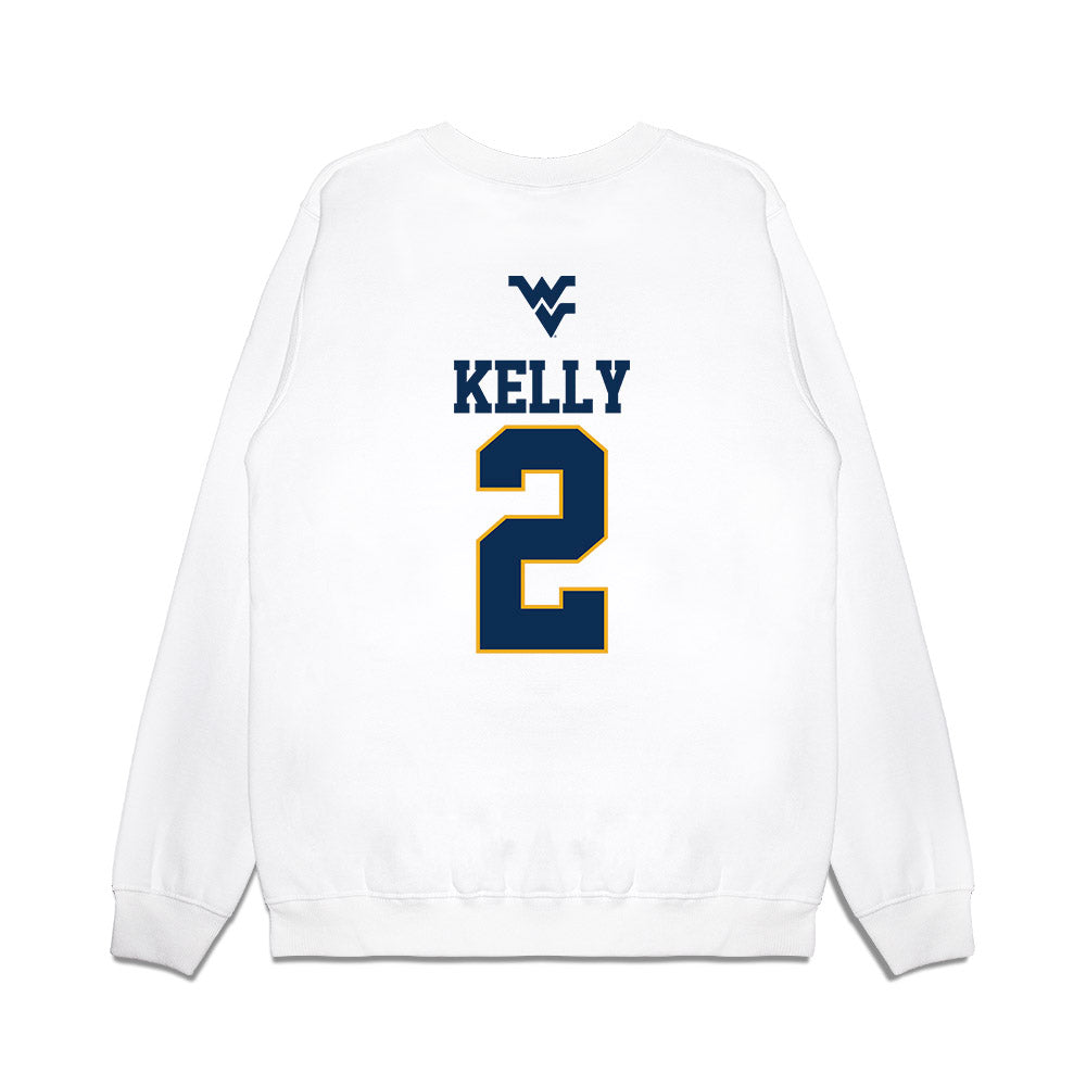 West Virginia - NCAA Baseball : Gavin Kelly - USA Raglan Premium Crewneck Sweatshirt-1