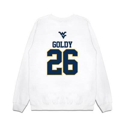 West Virginia - NCAA Baseball : Sean Goldy - USA Raglan Premium Crewneck Sweatshirt-1
