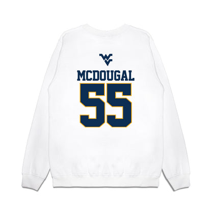 West Virginia - NCAA Baseball : Ben McDougal - USA Raglan Premium Crewneck Sweatshirt-1