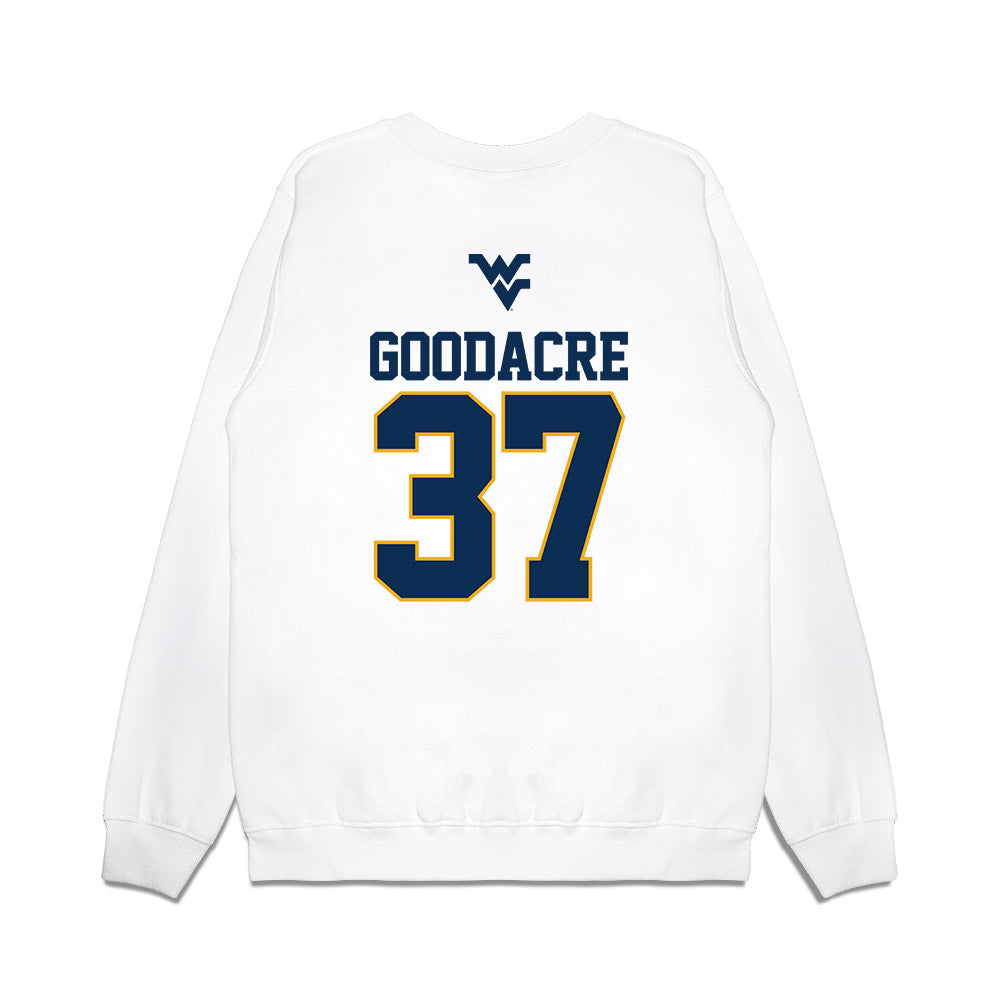 West Virginia - NCAA Baseball : Ben Goodacre - USA Raglan Premium Crewneck Sweatshirt-1
