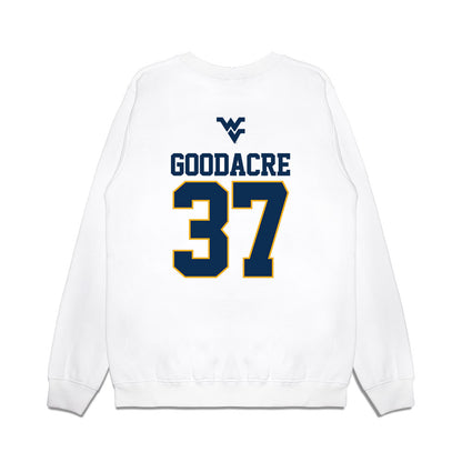 West Virginia - NCAA Baseball : Ben Goodacre - USA Raglan Premium Crewneck Sweatshirt-1