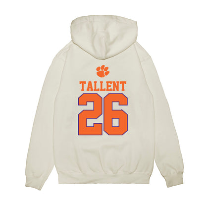 Clemson - NCAA Baseball : Casey Tallent - USA Raglan Premium Hooded Sweatshirt-1