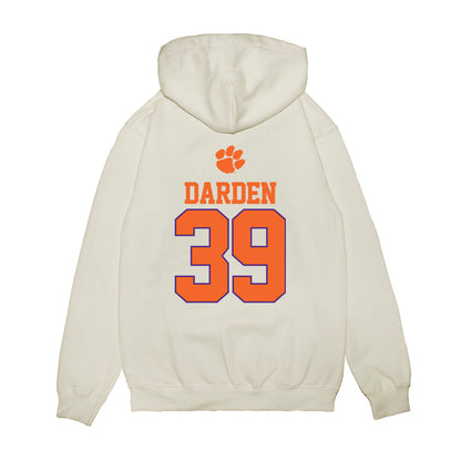 Clemson - NCAA Baseball : Ethan Darden - USA Raglan Premium Hooded Sweatshirt-1